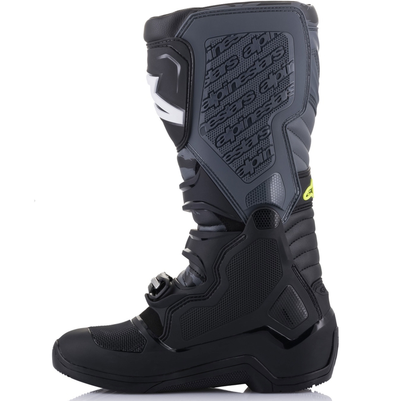 Bottes moto Alpinestars TECH 5 noir-gris-jaune fluo