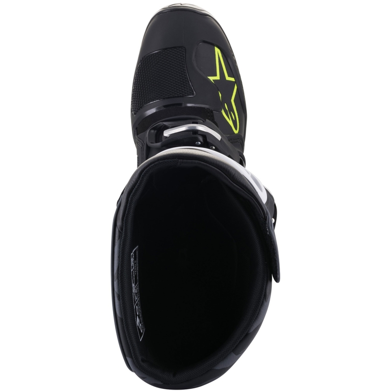 Bottes moto Alpinestars TECH 5 noir-gris-jaune fluo