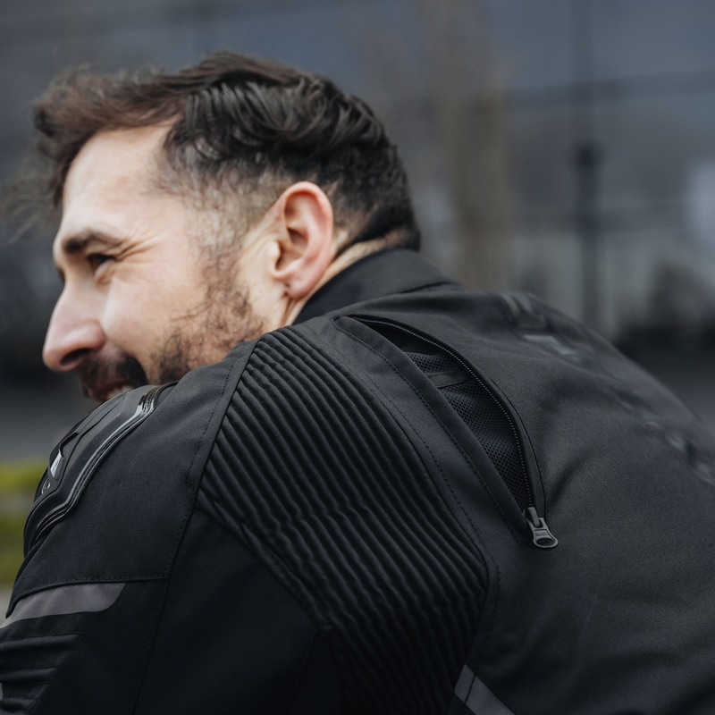 Veste de moto Rebelhorn Vandal noire