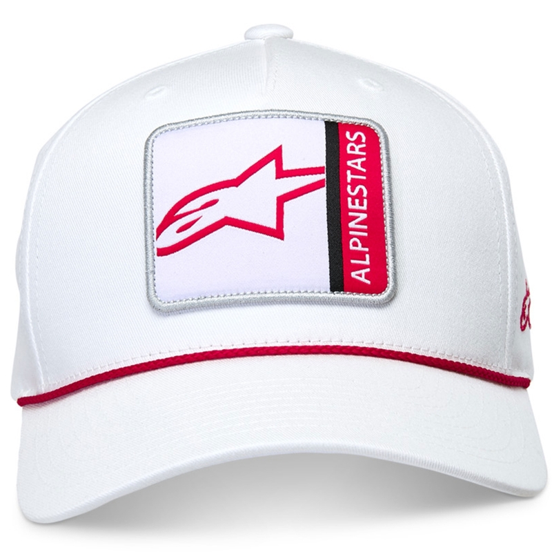 Casquette Snapback spécifique Alpinestars blanche