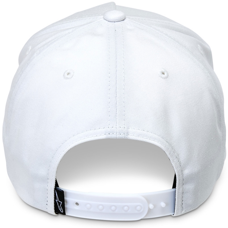 Casquette Snapback spécifique Alpinestars blanche