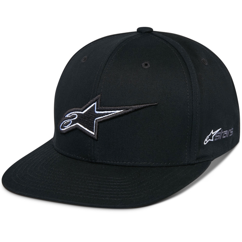 Casquette Snapback épaisse Alpinestars noire