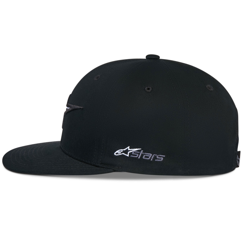 Casquette Snapback épaisse Alpinestars noire