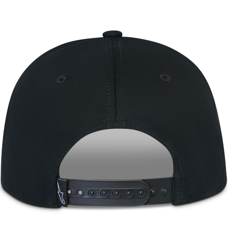 Casquette Snapback épaisse Alpinestars noire