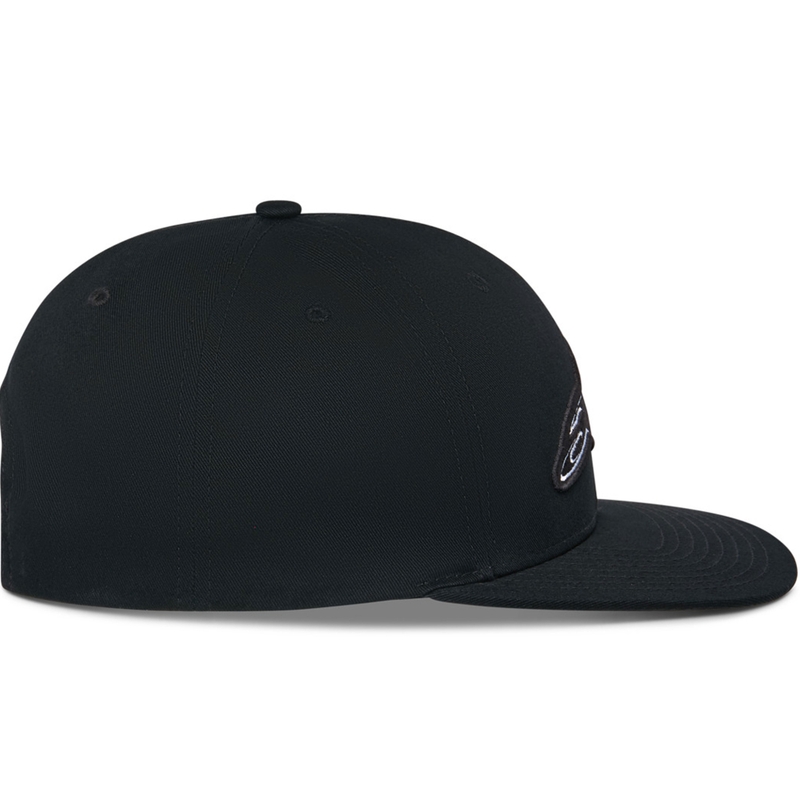 Casquette Snapback épaisse Alpinestars noire