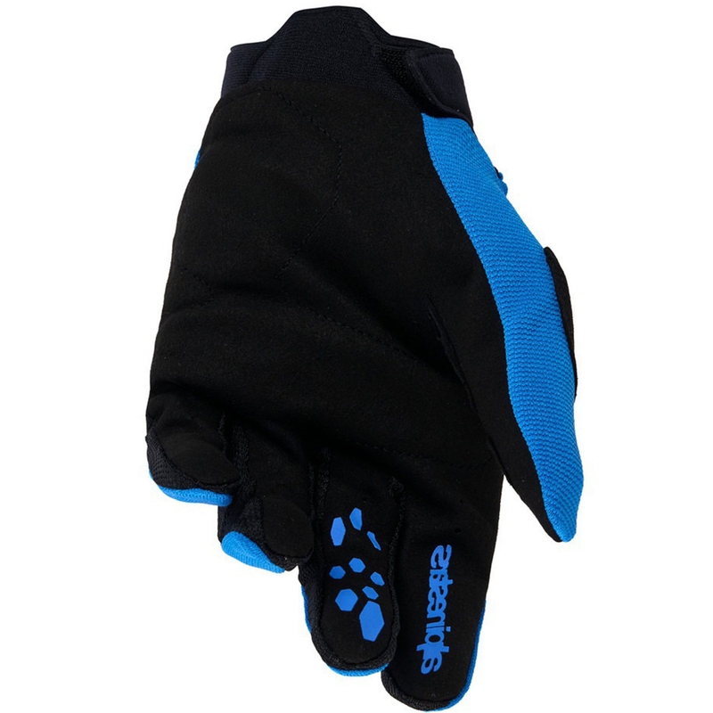 Gants de moto Alpinestars Full Bore V2 pour jeunes/enfants, bleu-noir