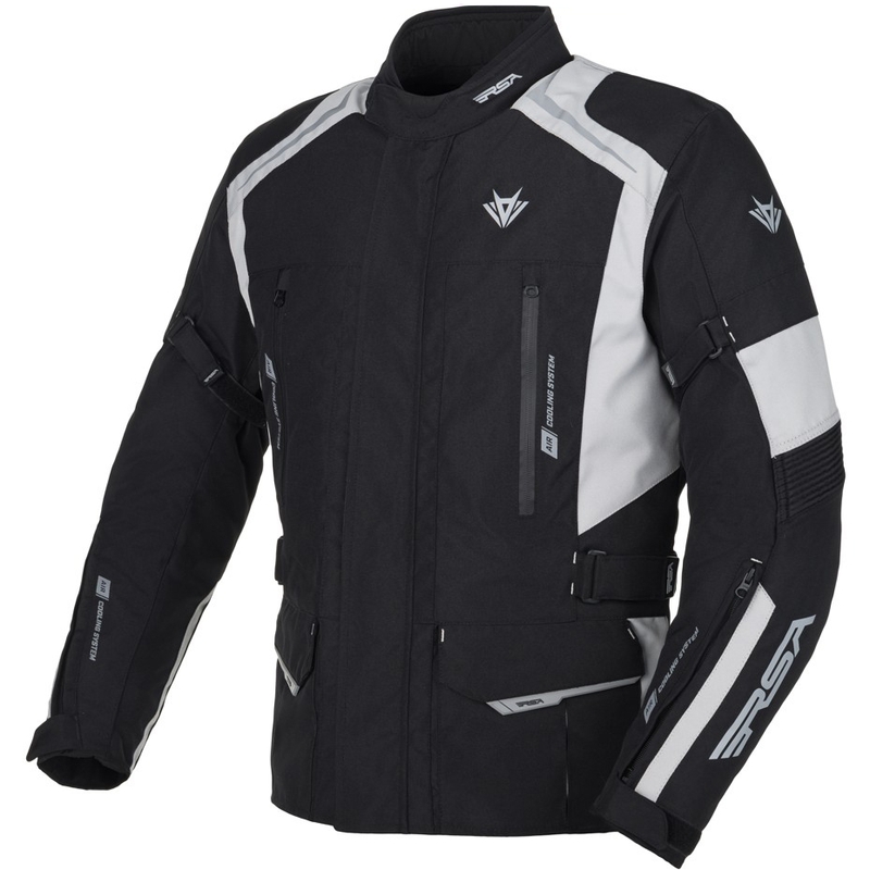 Veste moto RSA EXO 2 noir-gris