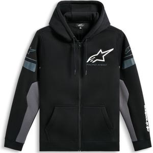 Sweat à capuche Alpinestars Esemex noir-gris