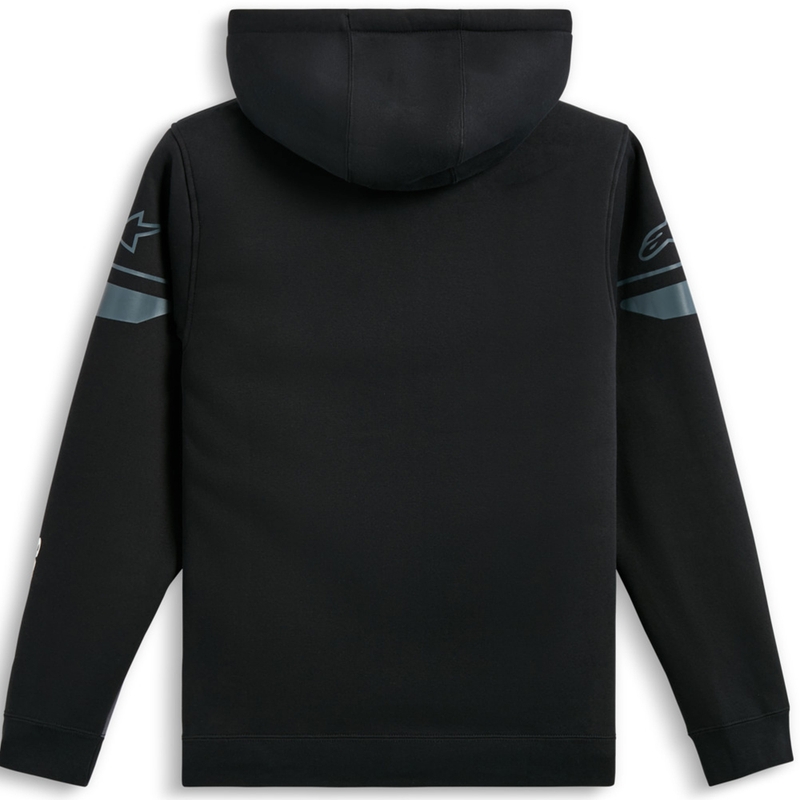 Sweat à capuche Alpinestars Esemex noir-gris