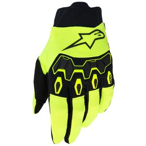 Gants de motocross Alpinestars Full Bore V2 Youth/Kids jaune fluo-noir