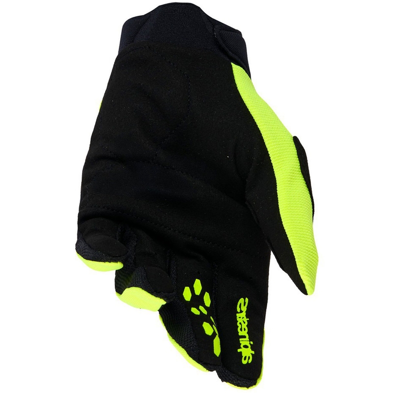 Gants de motocross Alpinestars Full Bore V2 Youth/Kids jaune fluo-noir
