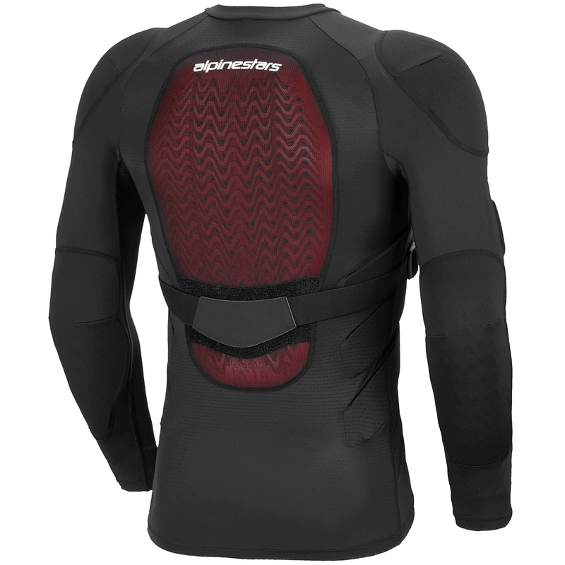 Gilet de protection à manches longues Alpinestars Bionic Plasma LT noir-rouge-blanc