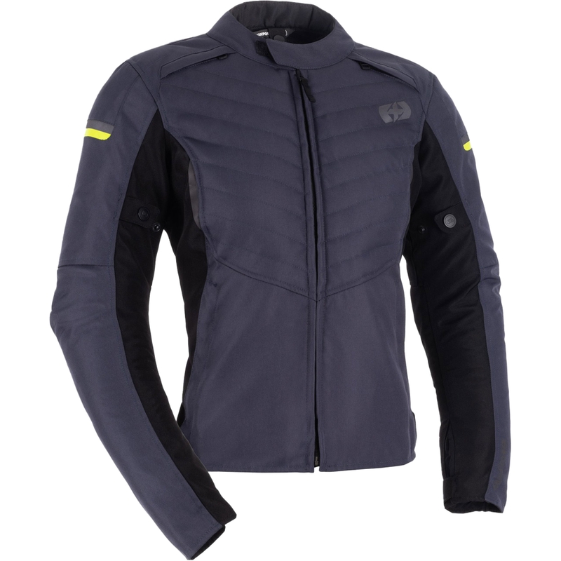 Veste moto femme OXFORD VALENCIA 2D 3.0 noir-gris