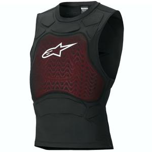 Gilet de protection Alpinestars Bionic Plasma LT noir-rouge-blanc