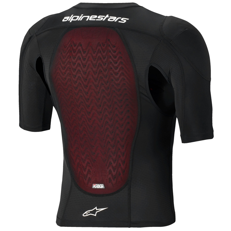 Gilet de protection à manches courtes Alpinestars Bionic Plasma LT noir-rouge-blanc