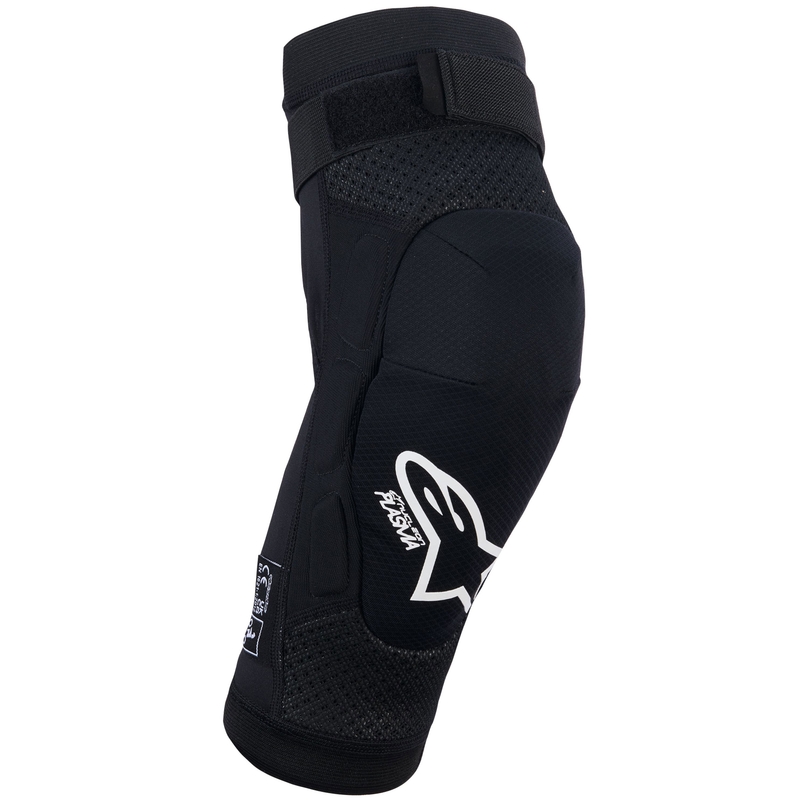 Genouillères Alpinestars Bionic Plasma Youth noir-rouge-blanc