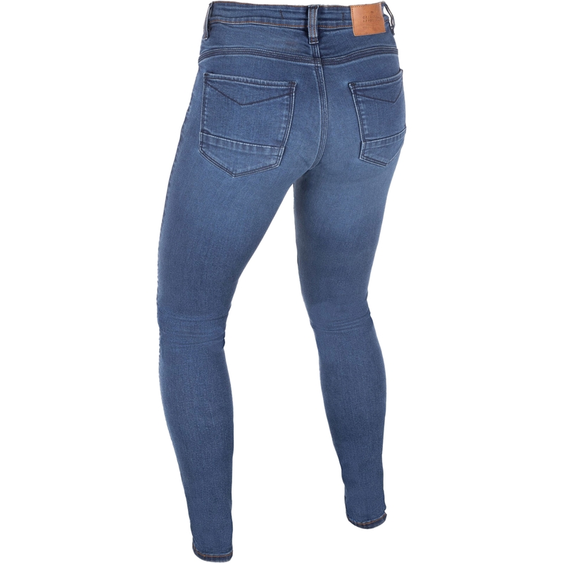 Jean moto femme OXFORD SOFIA AA Slim bleu clair