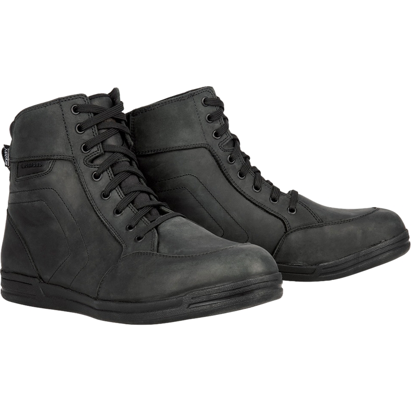 Bottes de moto OXFORD KICKBACK DRY2DRY™ noires