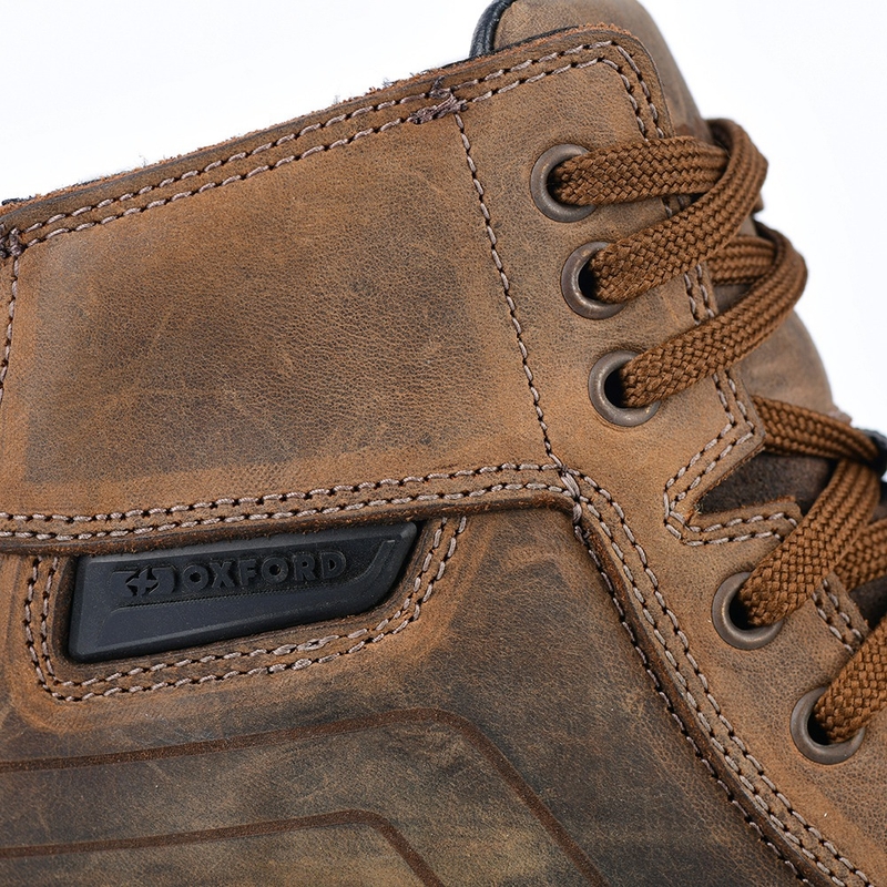 Bottes de moto OXFORD KICKBACK DRY2DRY™ marron