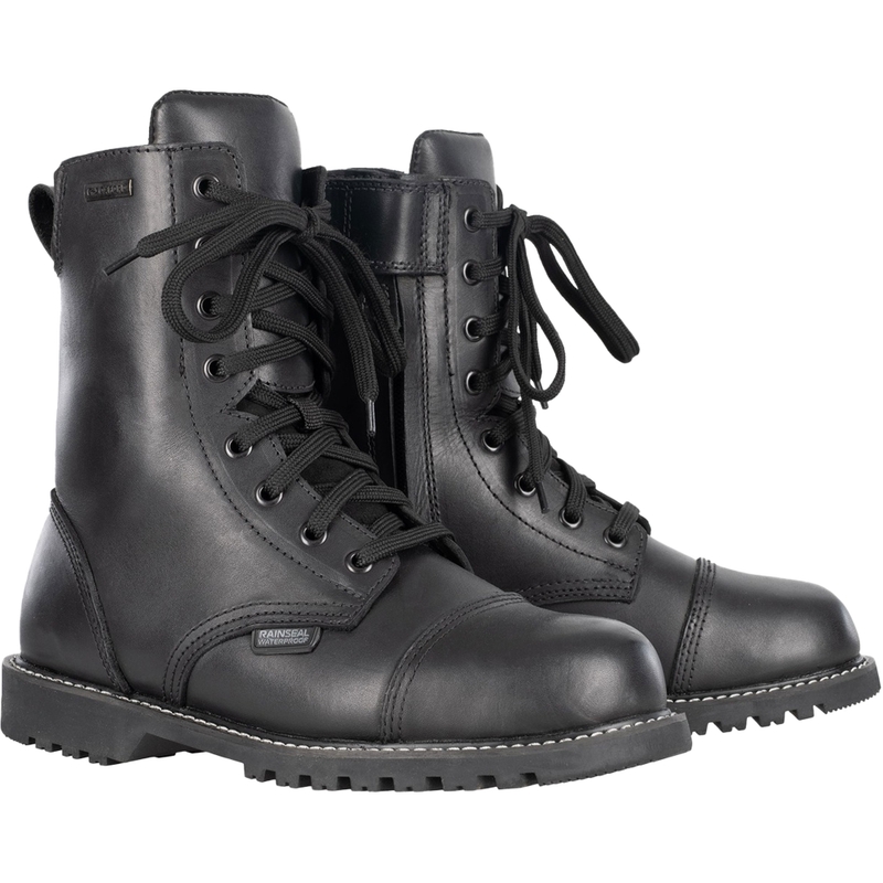 Bottes moto femme Oxford Radley noires