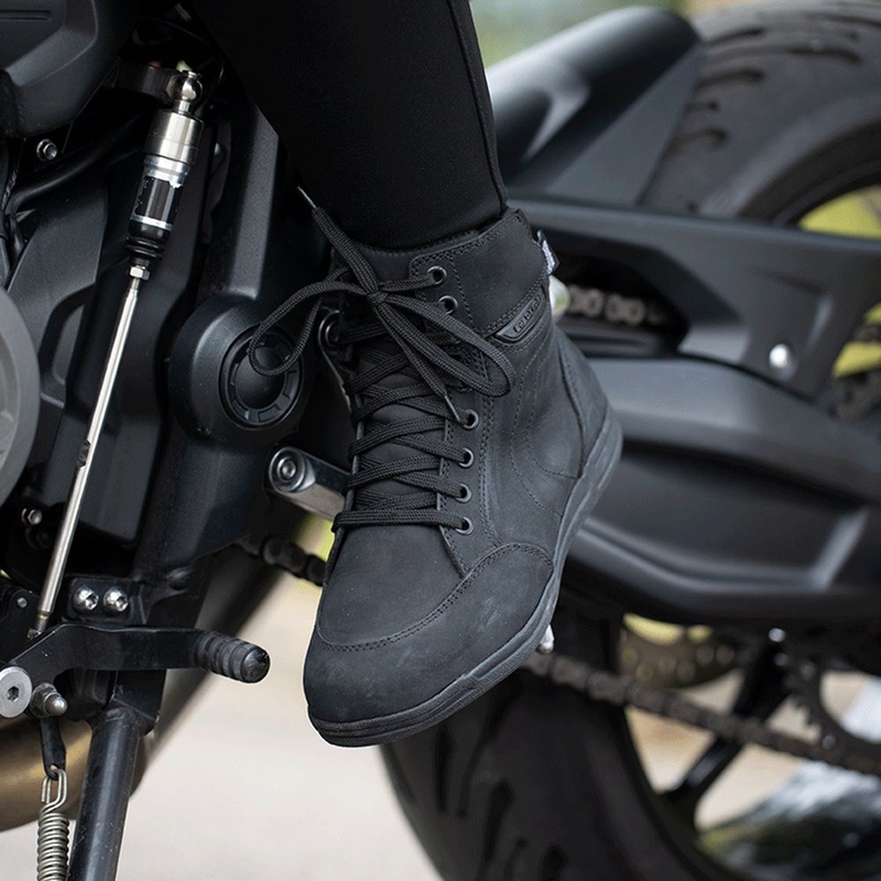 Bottes de moto pour femme OXFORD KICKBACK DRY2DRY™ noir