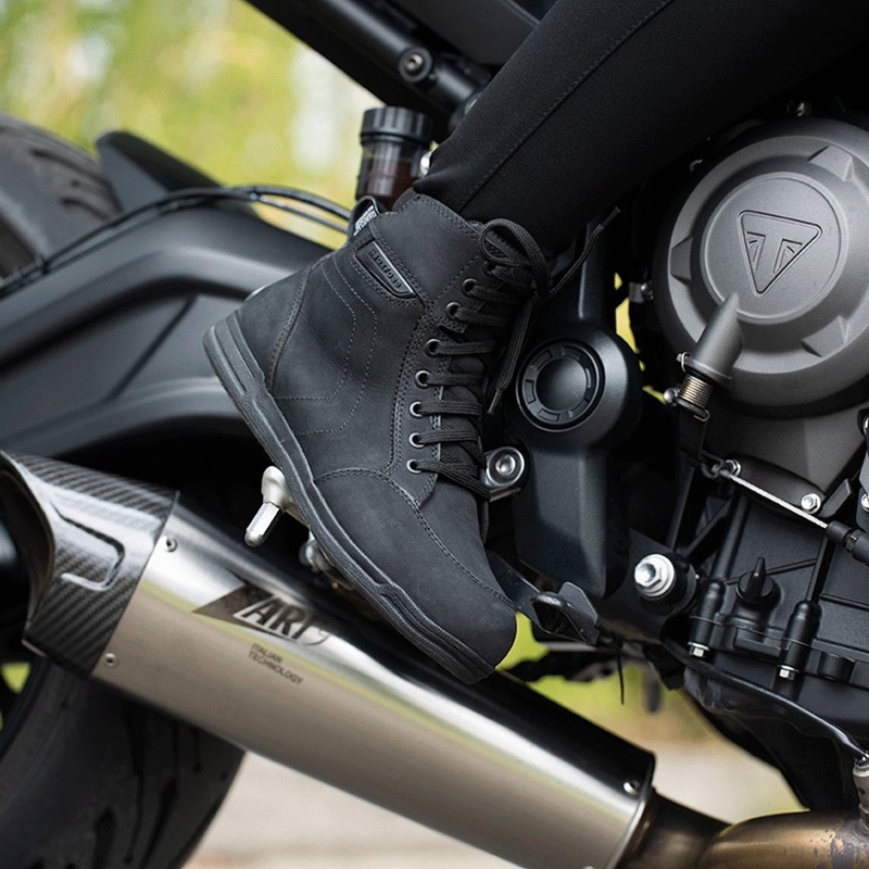 Bottes de moto pour femme OXFORD KICKBACK DRY2DRY™ noir