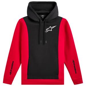 Sweat à capuche Alpinestars Ignite noir-rouge