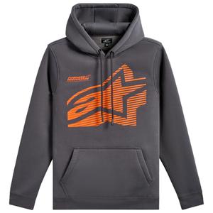 Sweat à capuche Alpinestars Fasting gris