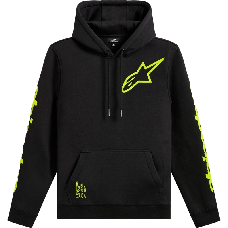 Sweat à capuche Alpinestars Triple noir