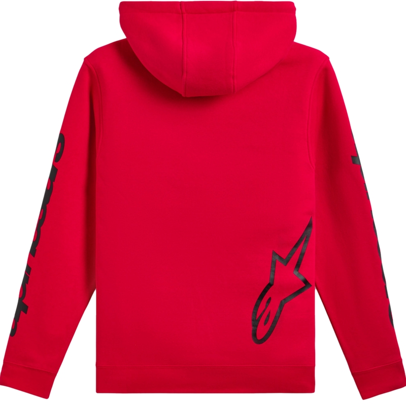Sweat à capuche Alpinestars Triple rouge