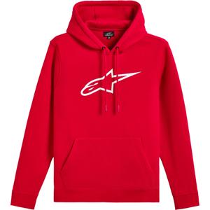 Sweat à capuche Alpinestars Ageless 3 rouge-blanc