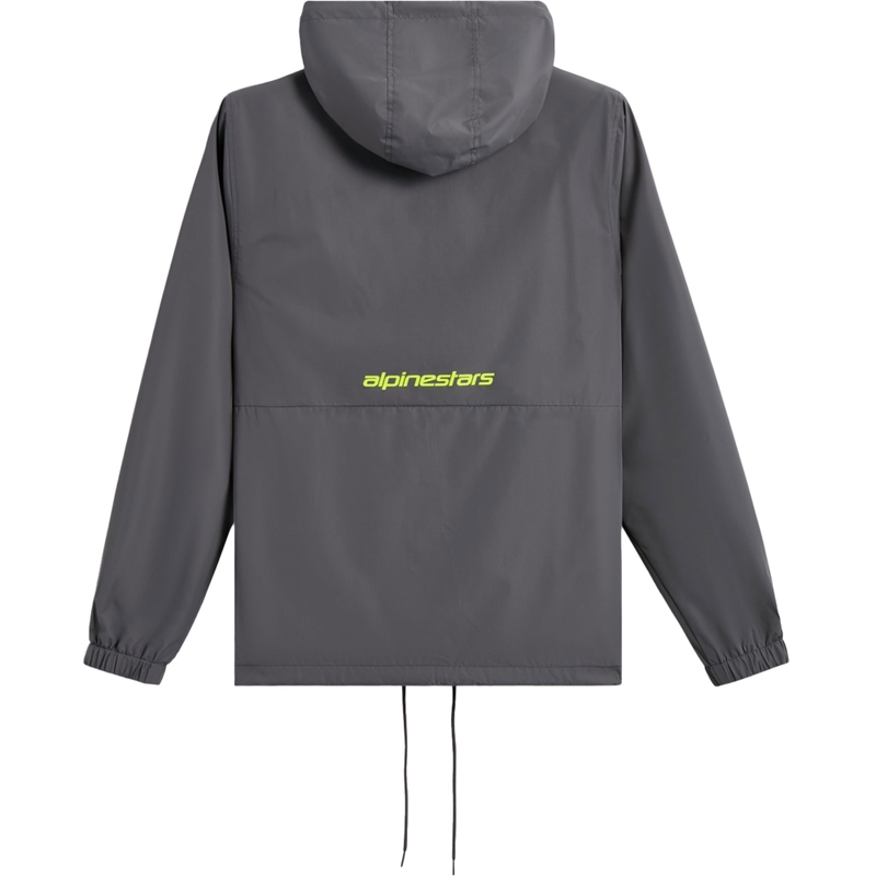 Veste coupe-vent Alpinestars Speeder Chromium Gris-Jaune Fluo