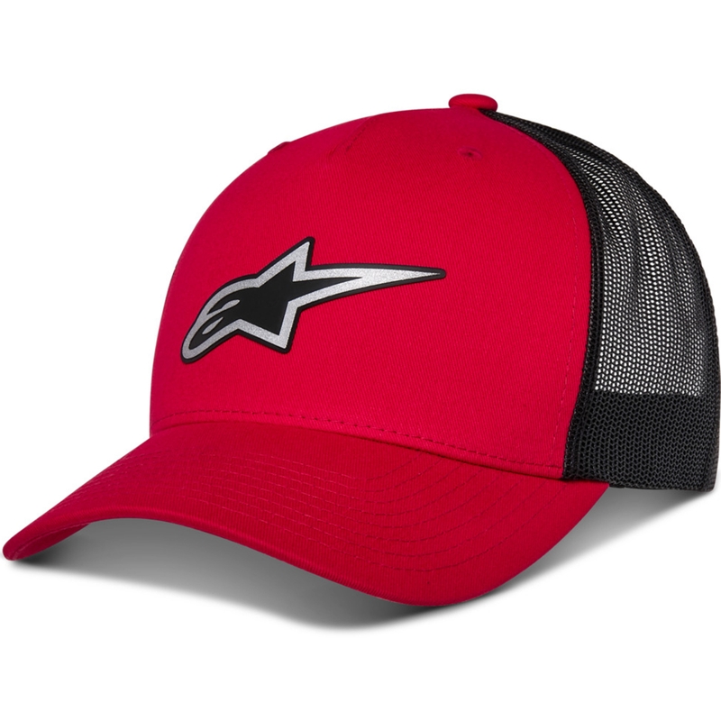 Casquette Alpinestars Reflect Ageless rouge-noir