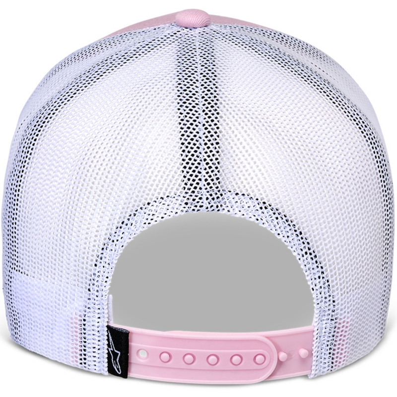 Casquette Alpinestars Flag Snap rose-blanc