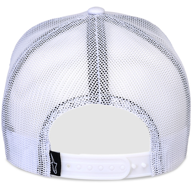 Casquette Alpinestars Flag Snap blanche-blanche