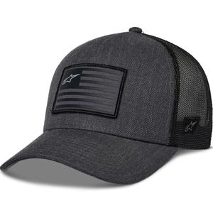 Casquette Alpinestars Flag Snap gris-noir