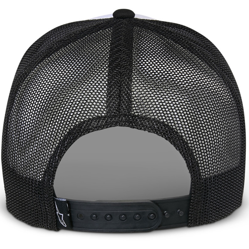 Casquette Alpinestars Flag Snap blanc-noir