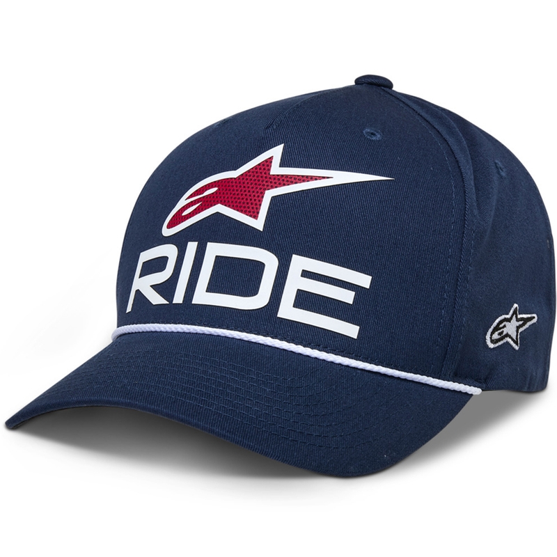 Casquette Snapback Alpinestars Ride Comp bleu-blanc-rouge