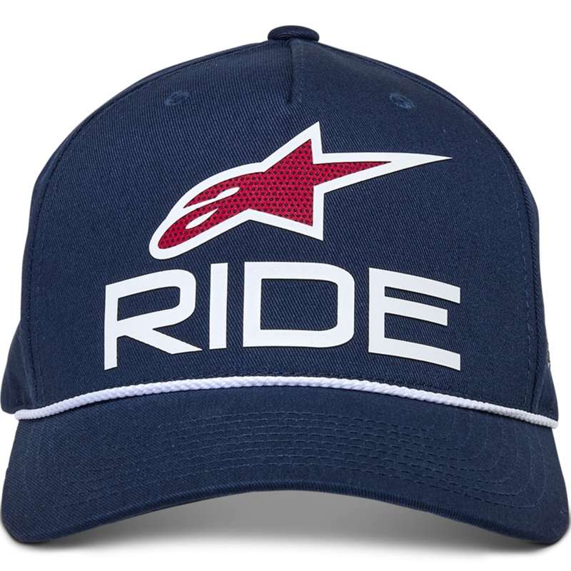 Casquette Snapback Alpinestars Ride Comp bleu-blanc-rouge