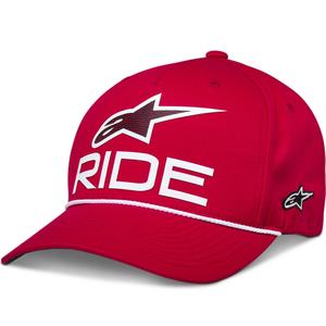 Casquette Snapback Alpinestars Ride Comp rouge-blanc-noir