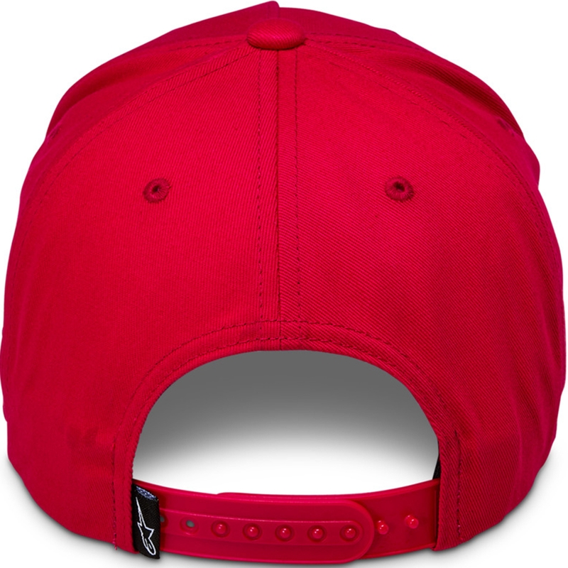 Casquette Snapback Alpinestars Ride Comp rouge-blanc-noir