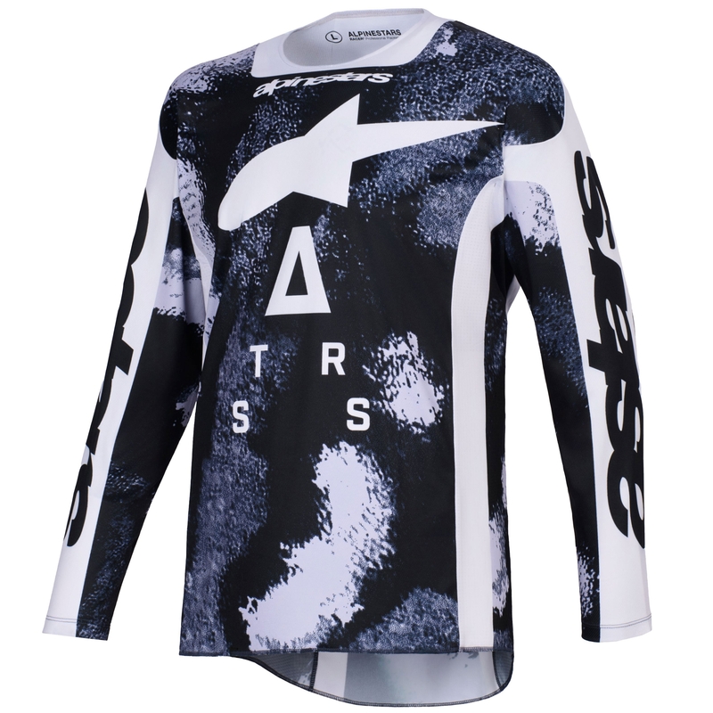 Maillot de motocross Alpinestars Racer Lahnd gris camouflage