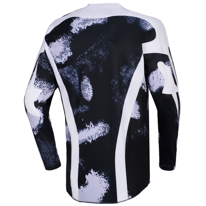 Maillot de motocross Alpinestars Racer Lahnd gris camouflage