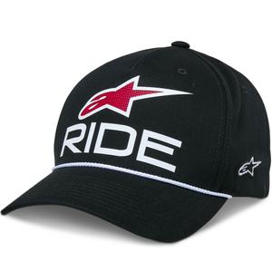 Casquette Snapback Alpinestars Ride Comp noir-blanc-rouge