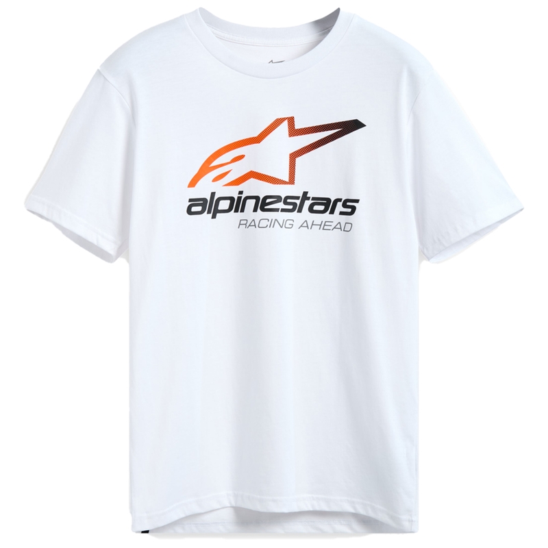 T-shirt Alpinestars Aligned CSF blanc
