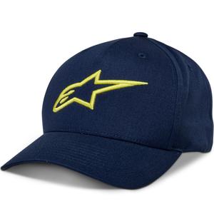 Casquette Snapback Alpinestars Ageless bleu-jaune fluo