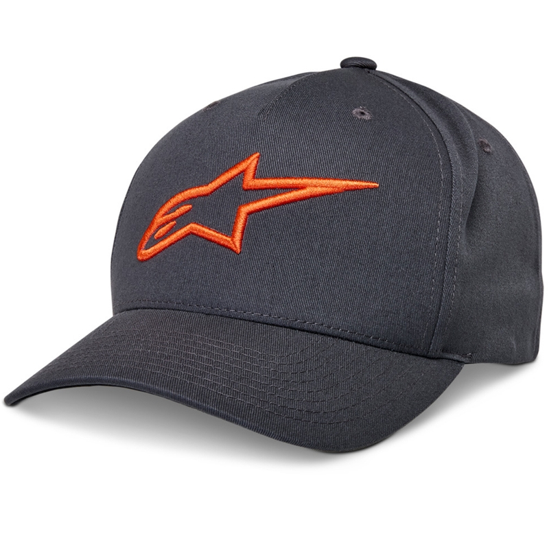 Casquette Snapback Alpinestars Ageless gris-orange