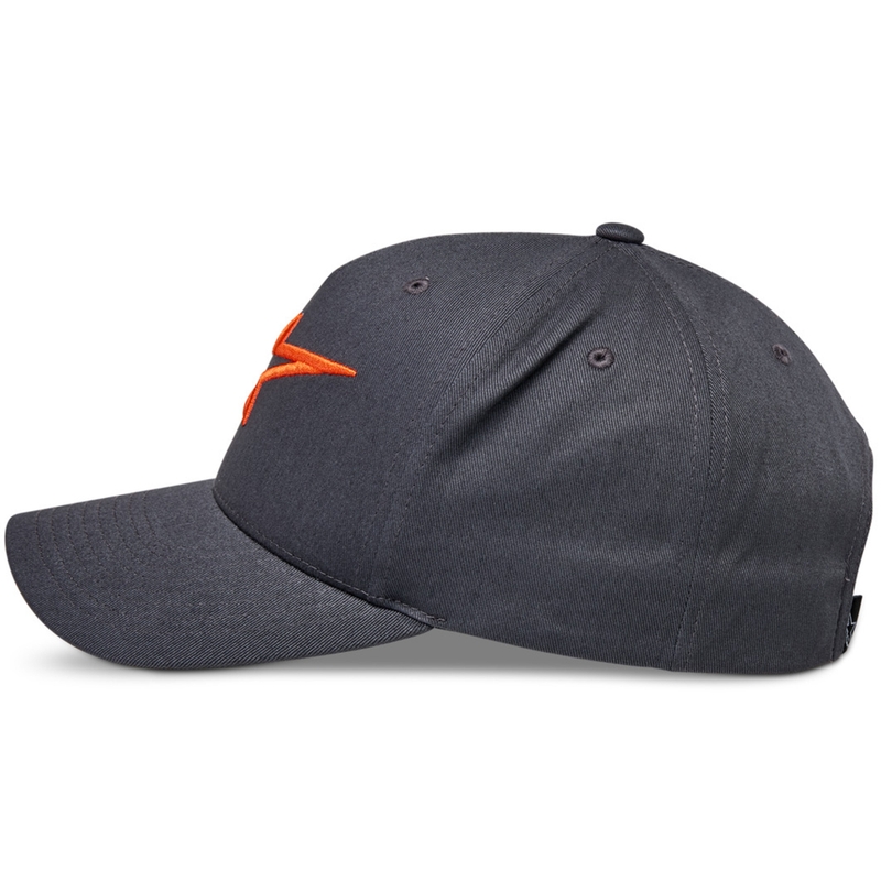 Casquette Snapback Alpinestars Ageless gris-orange