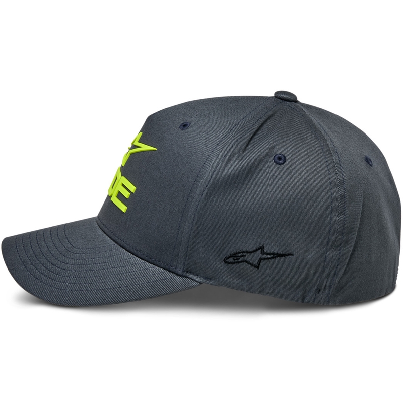 Casquette Alpinestars Ride Sonic gris-jaune fluo