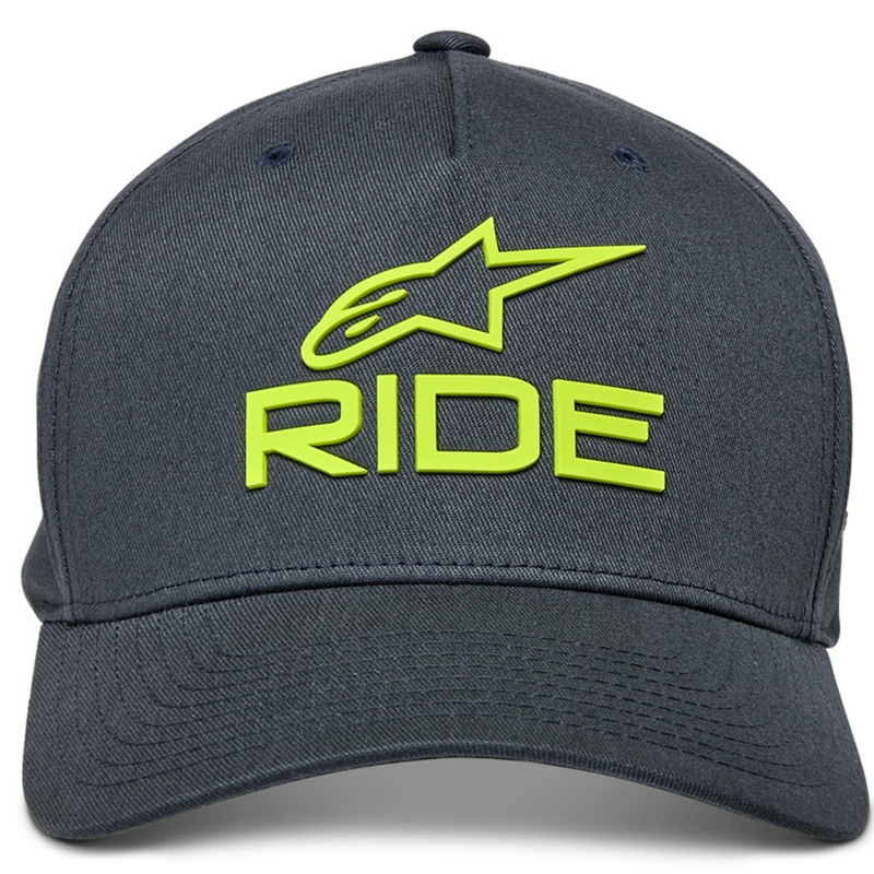Casquette Alpinestars Ride Sonic gris-jaune fluo